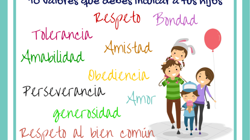 Educar en valores nunca pasa de moda